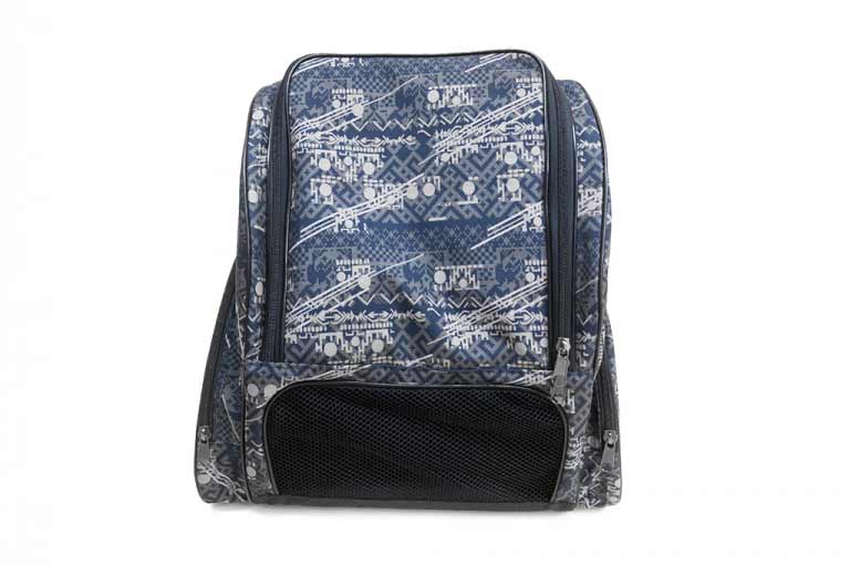 Рюкзак переноска для животных, элегия, цвет сине-серый, Материал Полиэстер 600Д «Жатка: дизайн», ООО «Империал» швейная производственная фирма, пошив сумок на заказ, спб